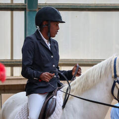 Galeria - Imagem 9 da Utente da ALADI conquista medalha de prata em prova de equitação