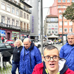 Galeria - Imagem 1 da Particip�mos na Caminhada da Defici�ncia da Diocese do Porto