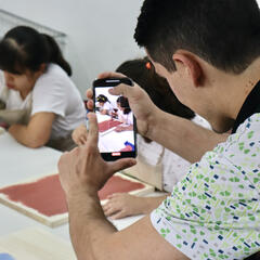 Galeria - Imagem 14 da Leroy Merlin traz � ALADI workshop �Como criar texturas num quadro�