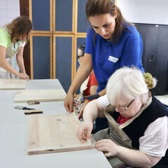 Galeria - Imagem 8 da Leroy Merlin traz � ALADI workshop �Como criar texturas num quadro�