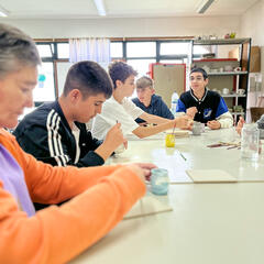 Galeria - Imagem 0 da Alunos da Escola EB 2,3 Dr. Jos� Domingues dos Santos experimentam atividades da ALADI