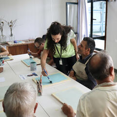 Galeria - Imagem 18 da Leroy Merlin traz � ALADI workshop �Como criar texturas num quadro�