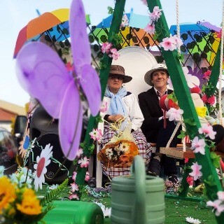 Imagem da ALADI leva �flores� at� ao Desfile de Carnaval