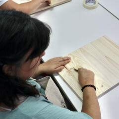 Galeria - Imagem 6 da Leroy Merlin traz � ALADI workshop �Como criar texturas num quadro�
