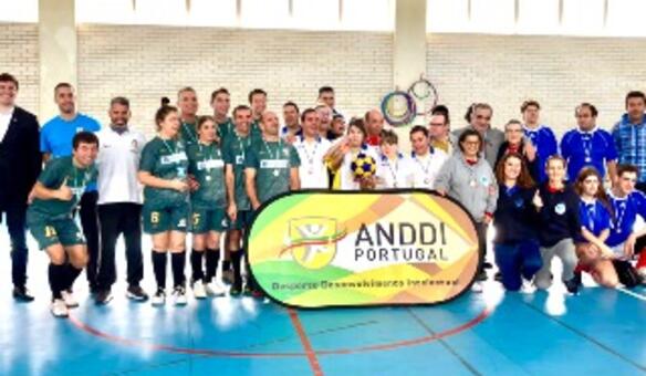 Particip�mos no Campeonato Nacional de Corfebol Adaptado