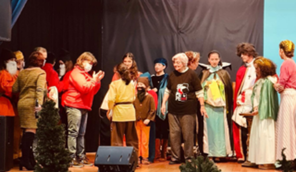 Grupo Infantil do GETEPEPE traz pe�a de teatro aos utentes