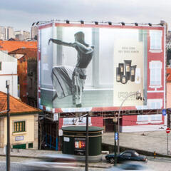 Galeria - Imagem 1 da Telas publicit�rias transformadas em sacos num projeto solid�rio