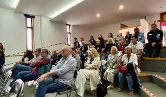 Manh� de afetos e partilhas na visita dos volunt�rios do Banco Alimentar do Porto