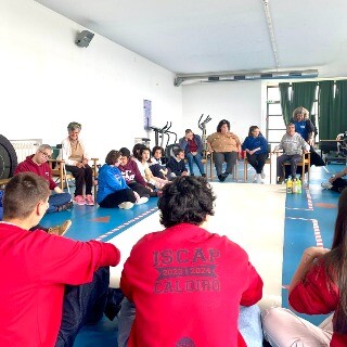 Imagem da Volunt�rios do ISCAP dinamizam atividade com os utentes
